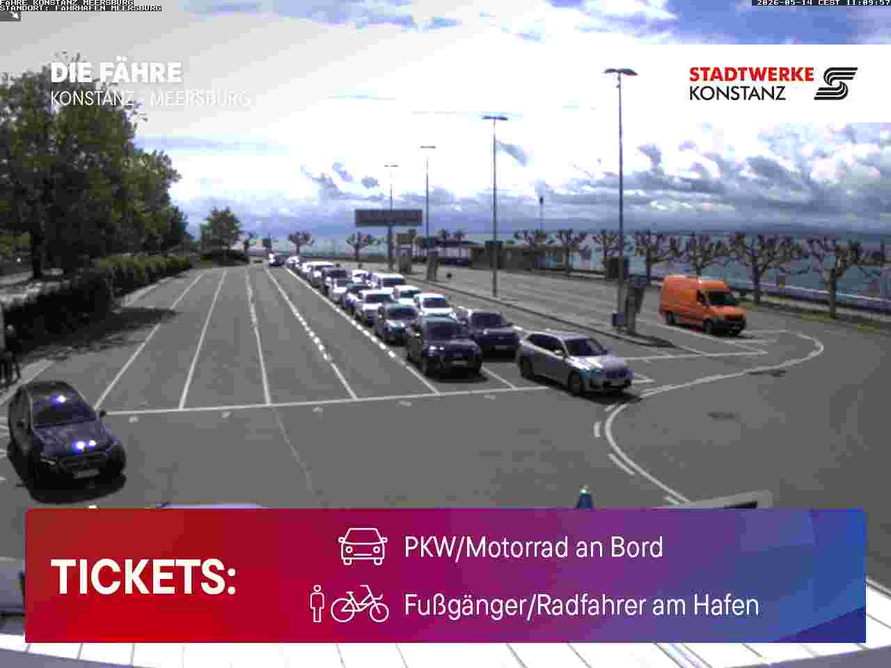 Fähre Webcam Meersburg