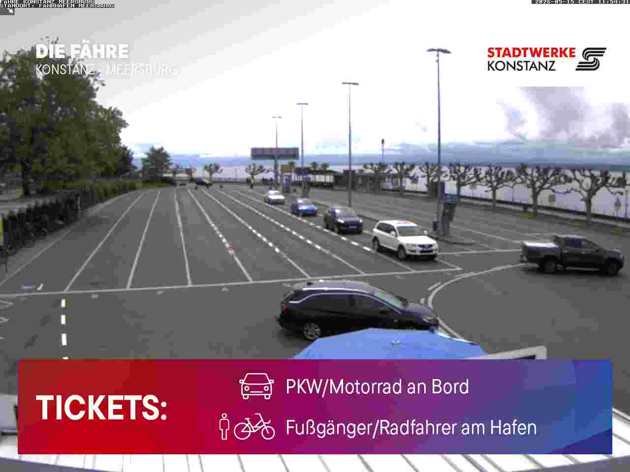Fähre Webcam Meersburg