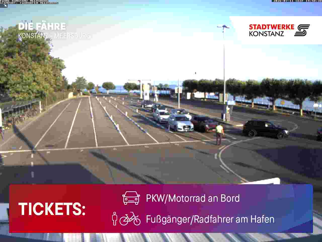 Fähre Webcam Meersburg