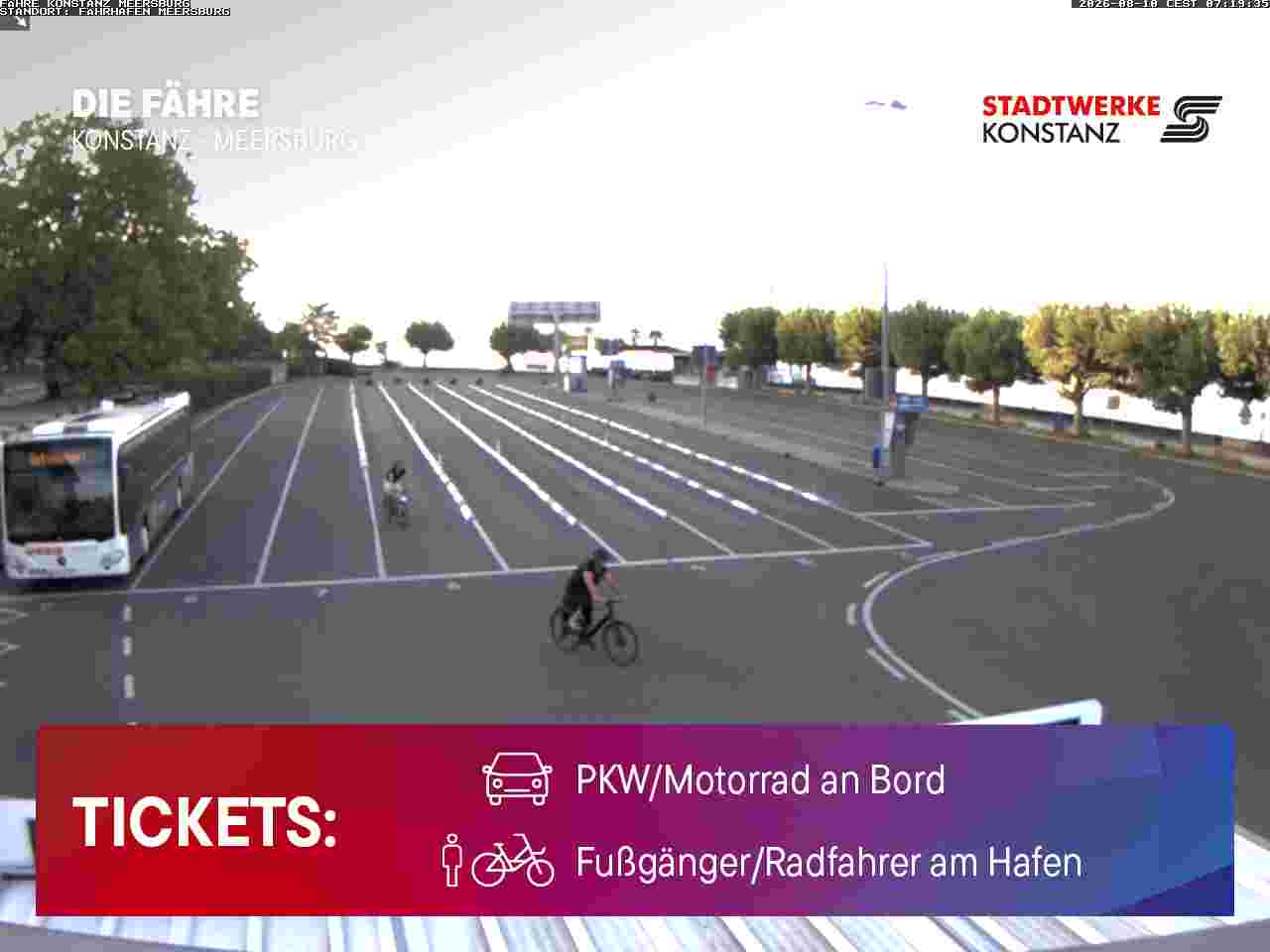 Fähre Webcam Meersburg