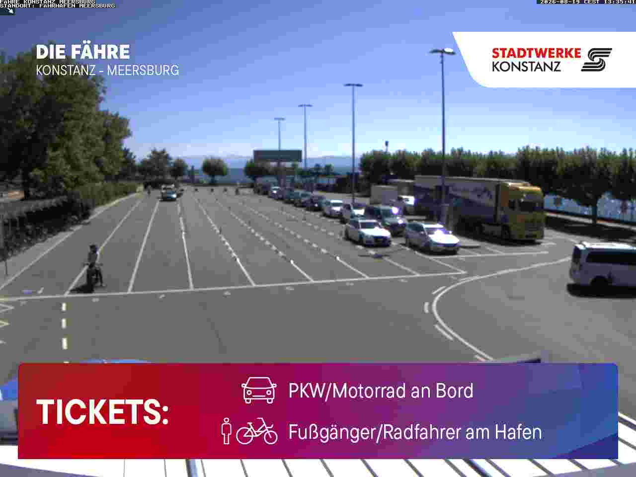 Fähre Webcam Meersburg