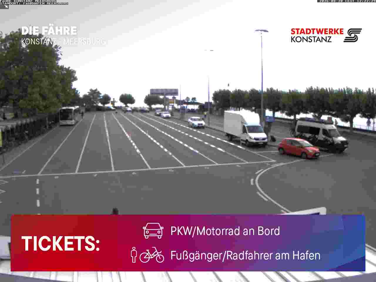 Fähre Webcam Meersburg