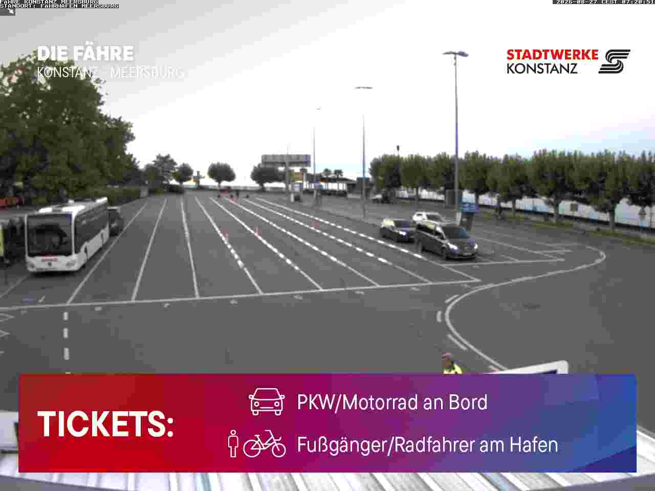 Fähre Webcam Meersburg