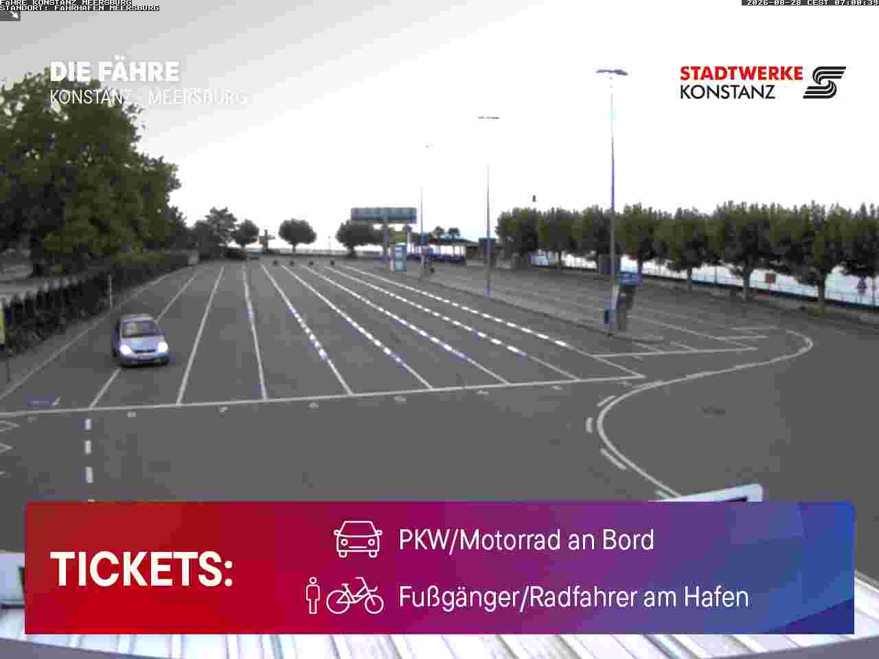 Fähre Webcam Meersburg