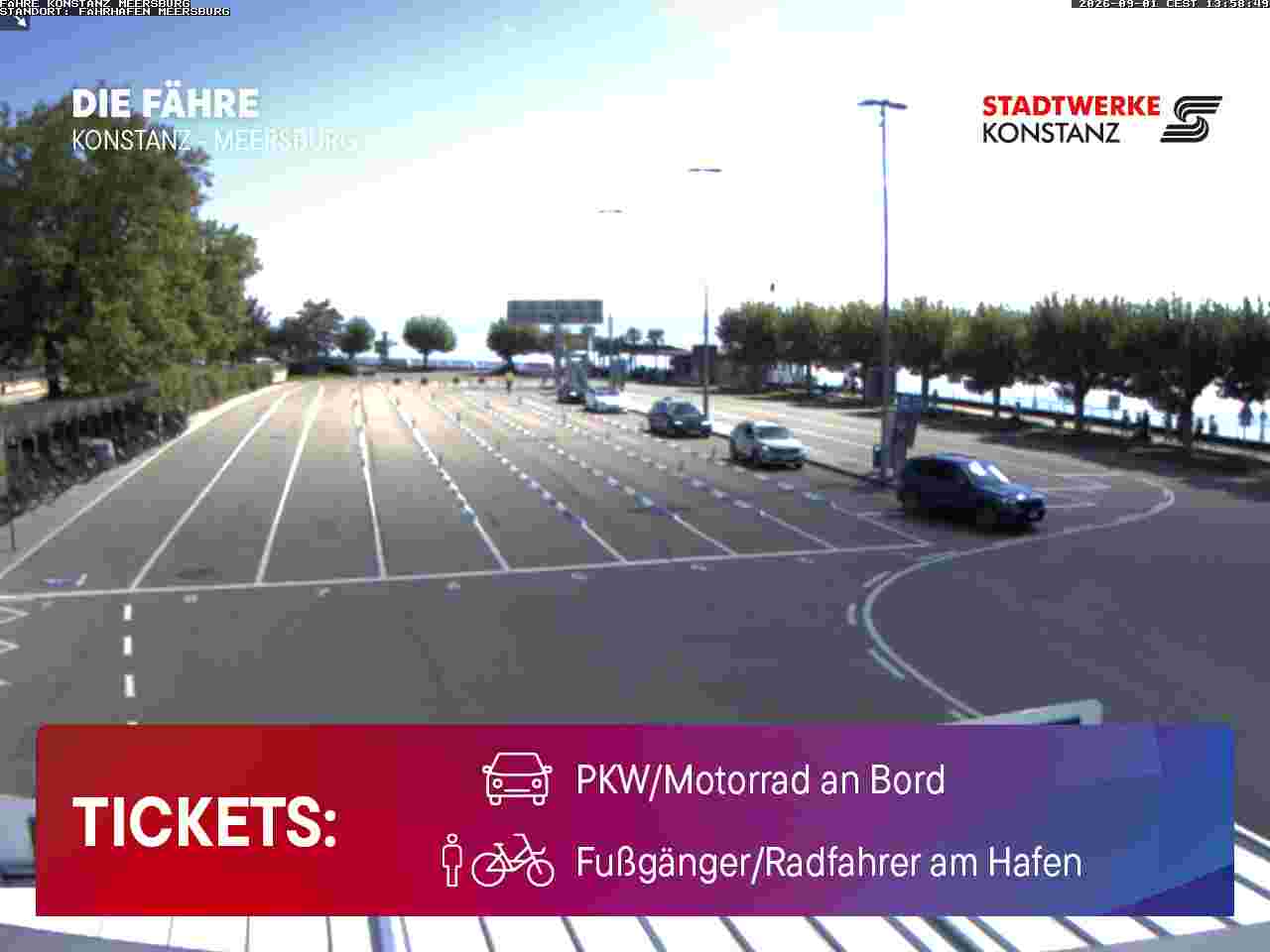 Fähre Webcam Meersburg