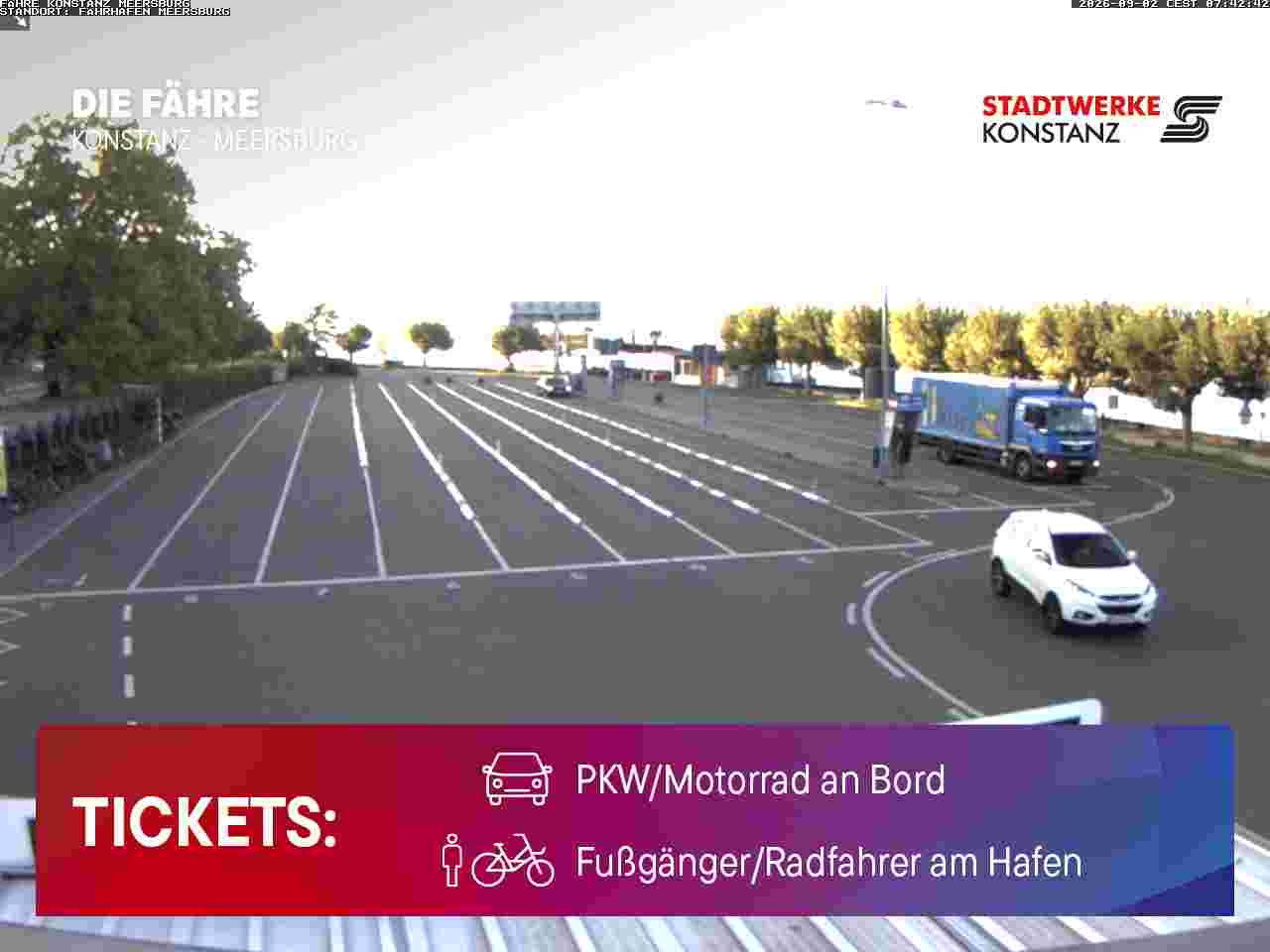 Fähre Webcam Meersburg