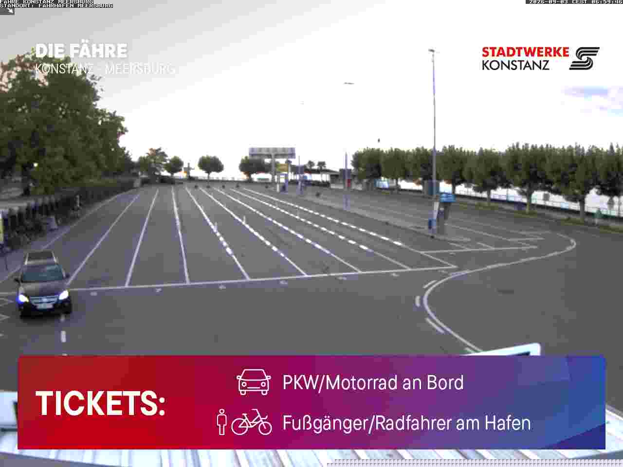 Fähre Webcam Meersburg