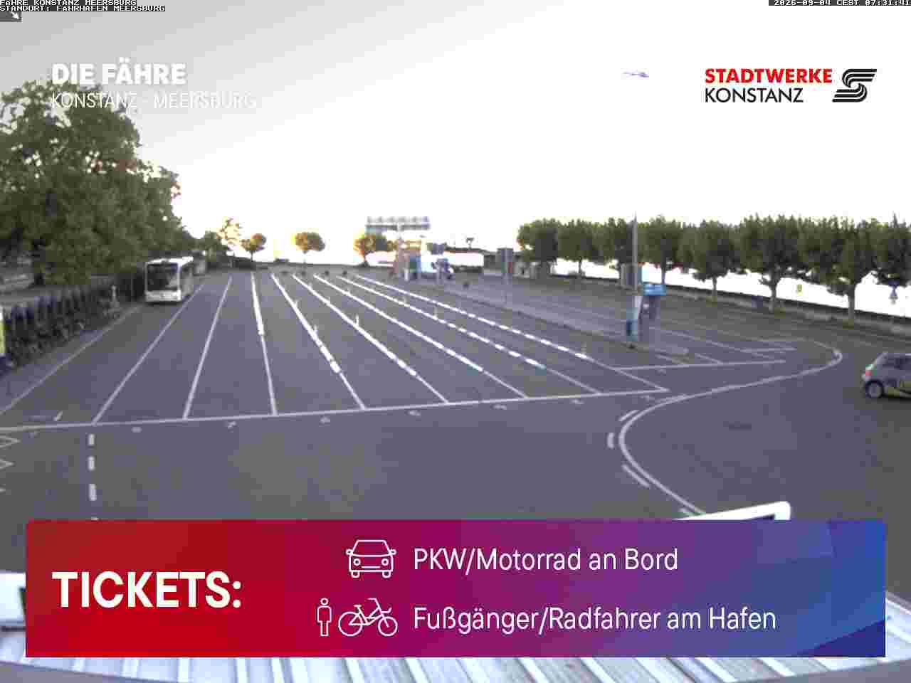 Fähre Webcam Meersburg