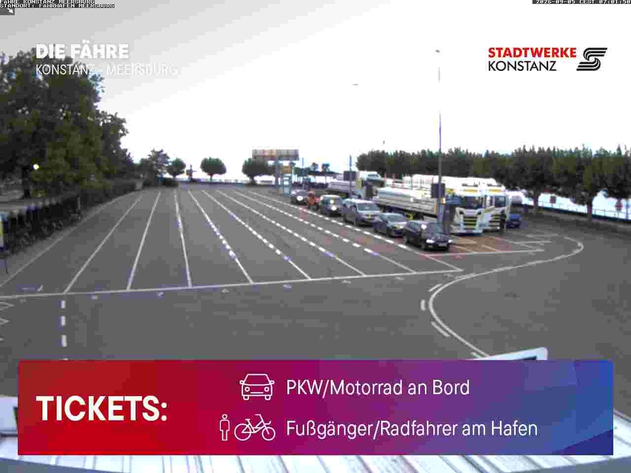 Fähre Webcam Meersburg
