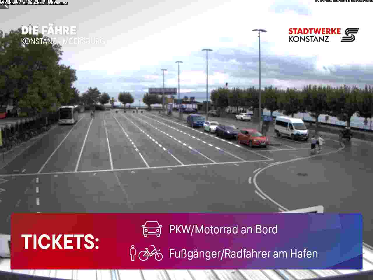 Fähre Webcam Meersburg