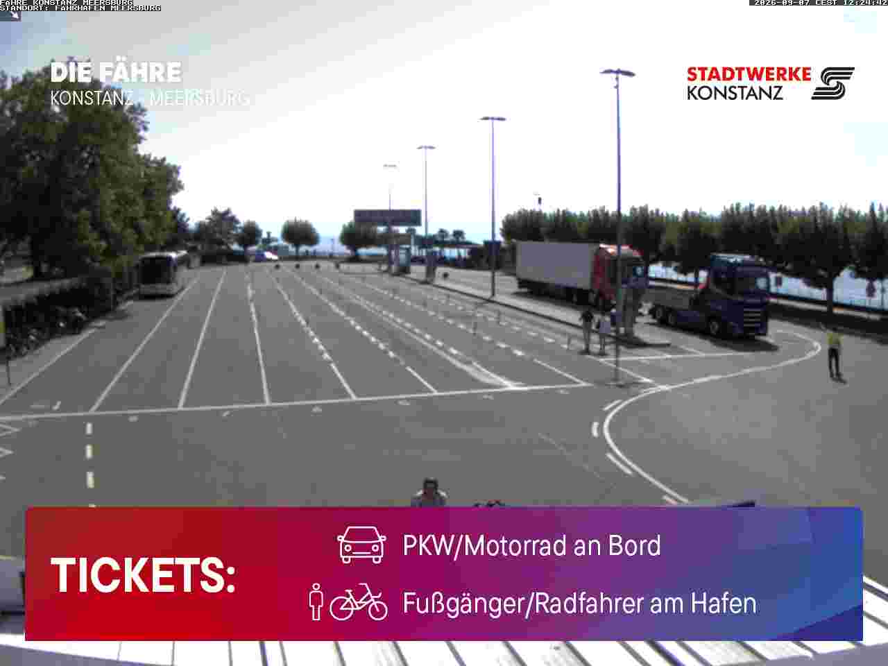 Fähre Webcam Meersburg