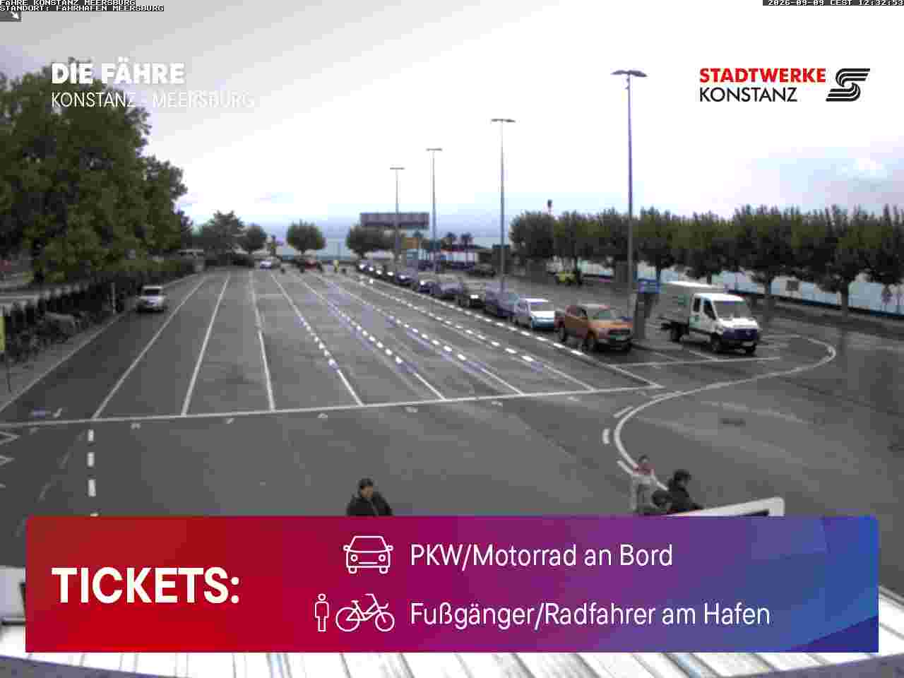 Fähre Webcam Meersburg