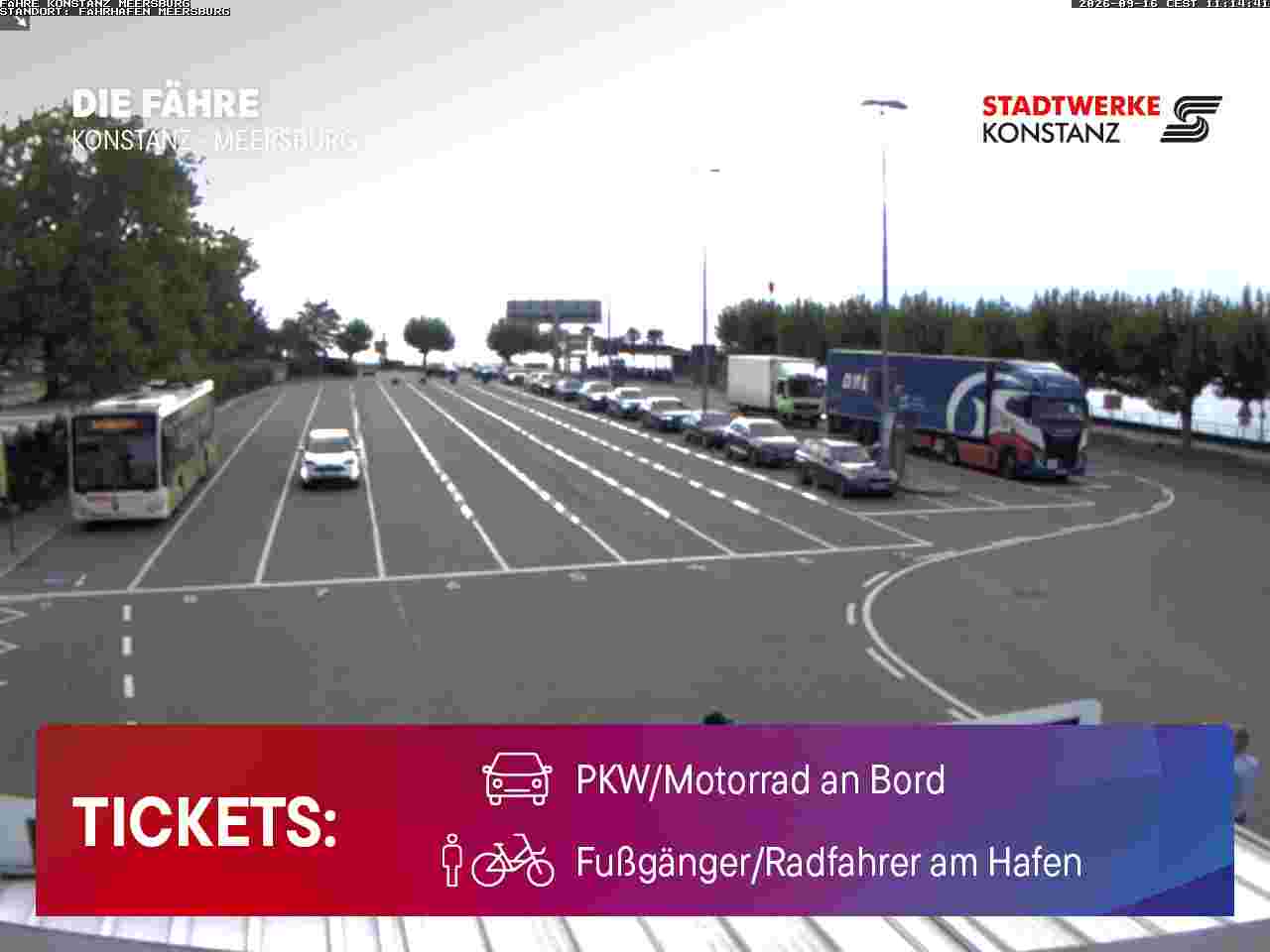 Fähre Webcam Meersburg
