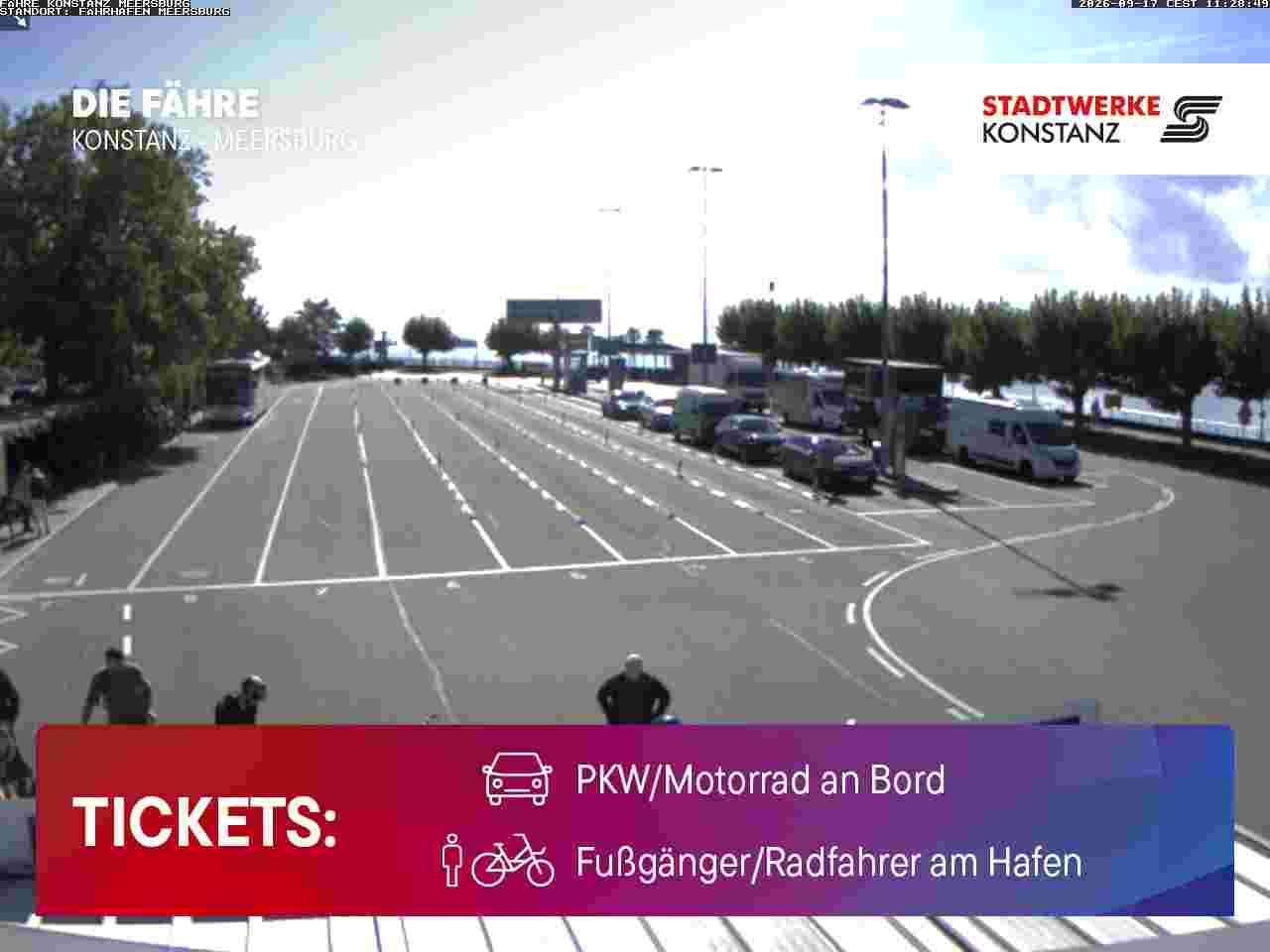 Fähre Webcam Meersburg