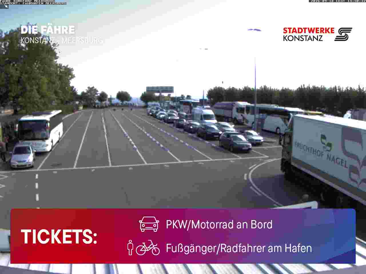 Fähre Webcam Meersburg