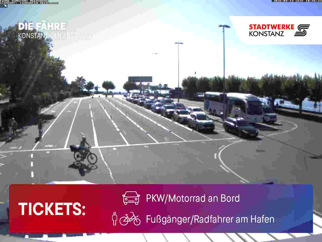 Fähre Webcam Meersburg