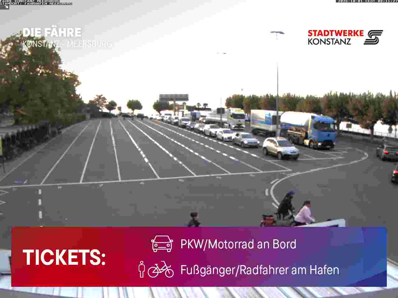 Fähre Webcam Meersburg